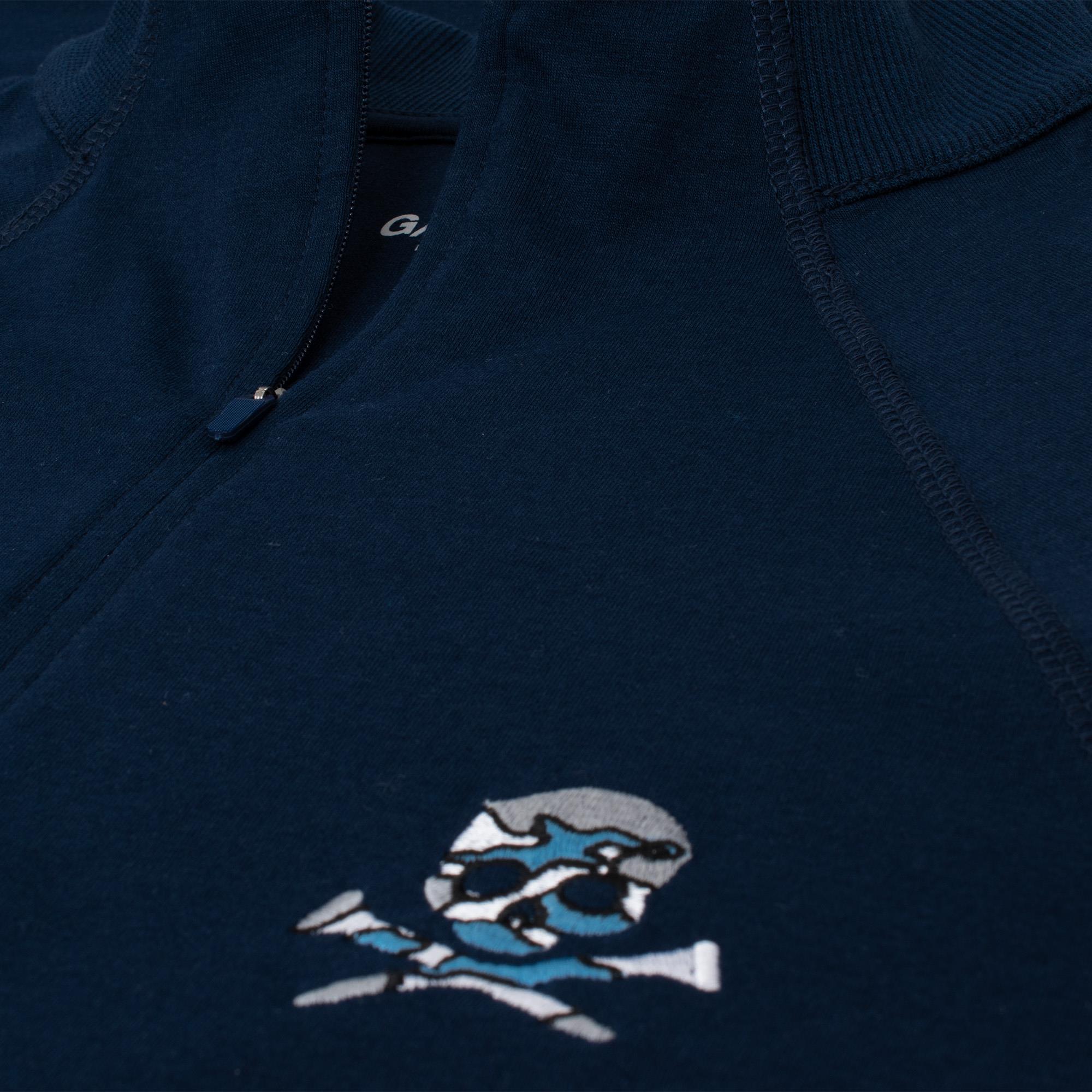 G/Fore Luxe Staple Quarter Zip Mens Golf Mid Layer Twilight