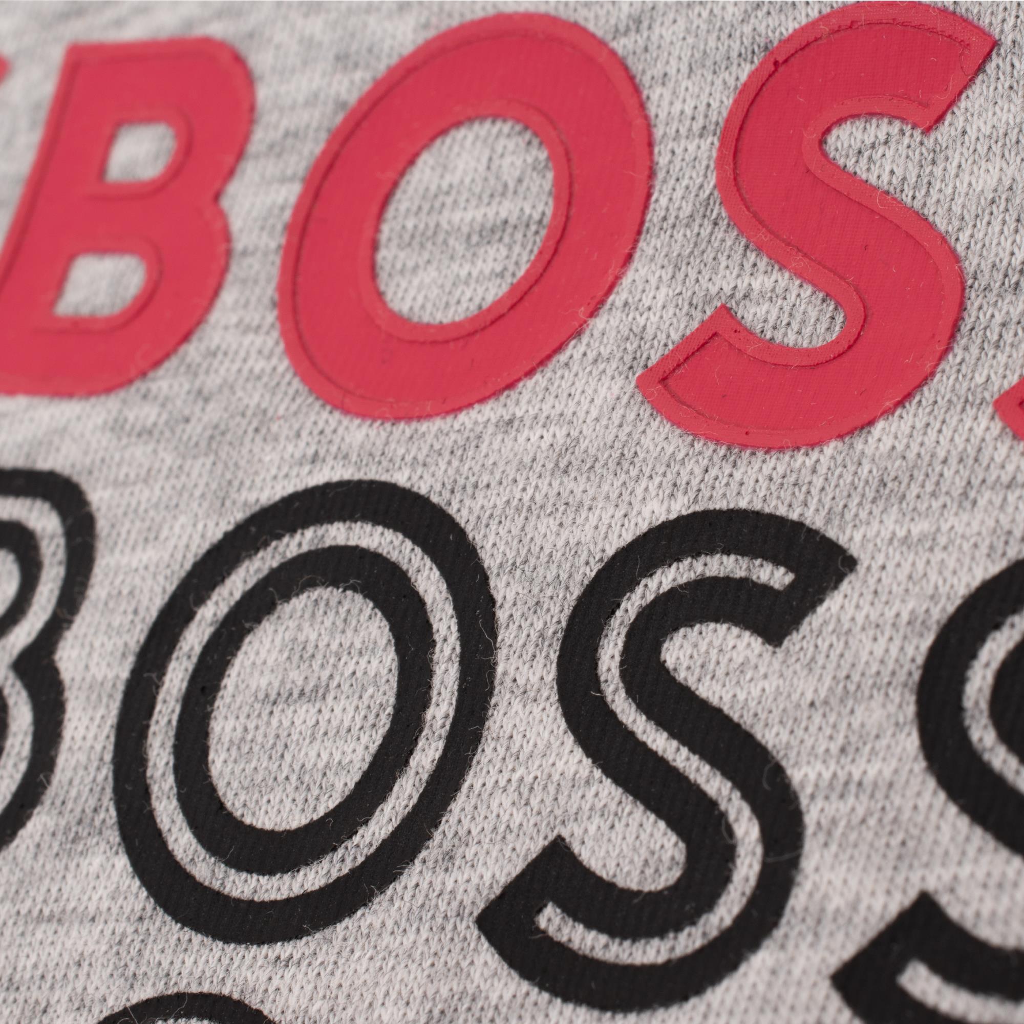Boss Tee 2 Cotton T-Shirt Light Pastell Grey
