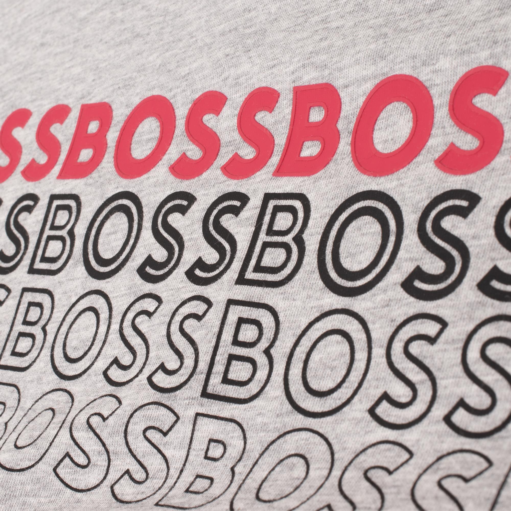 Boss Tee 2 Cotton T-Shirt Light Pastell Grey