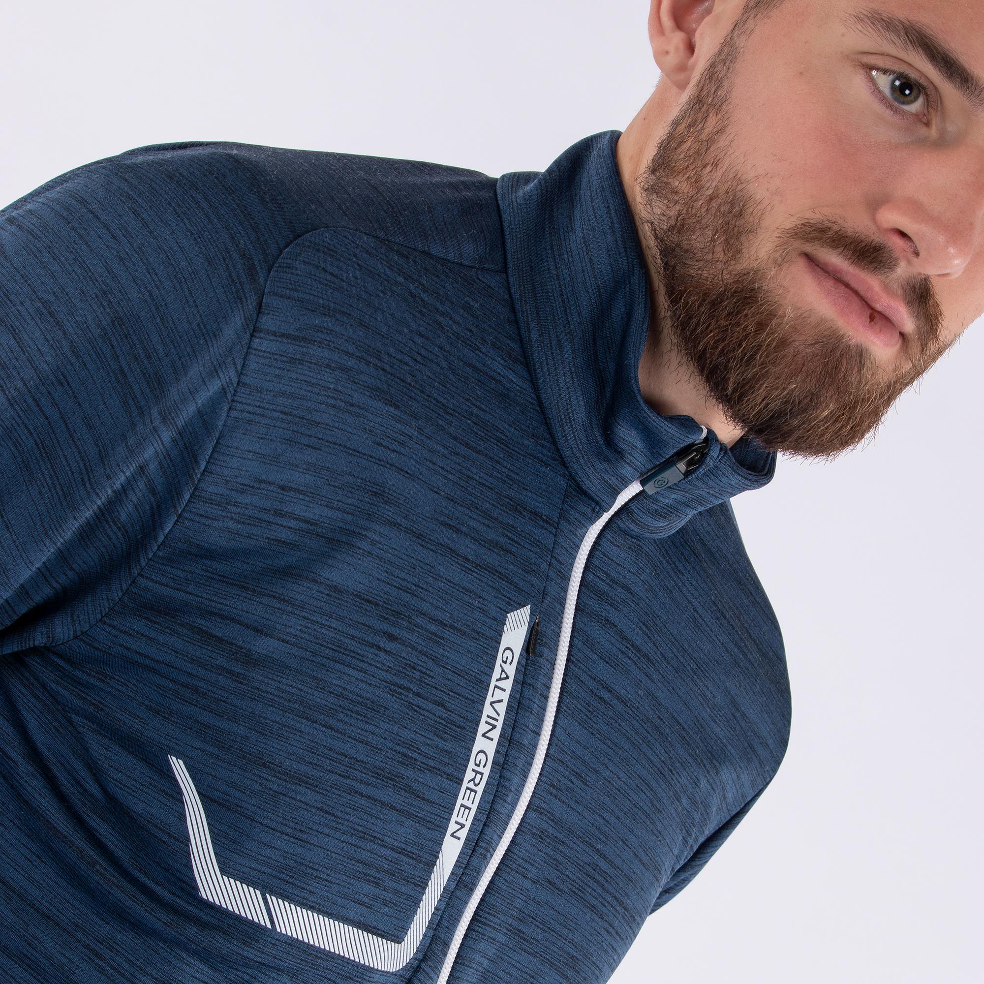 Galvin Green Dennis Insula Mens Golf Mid Layer Navy