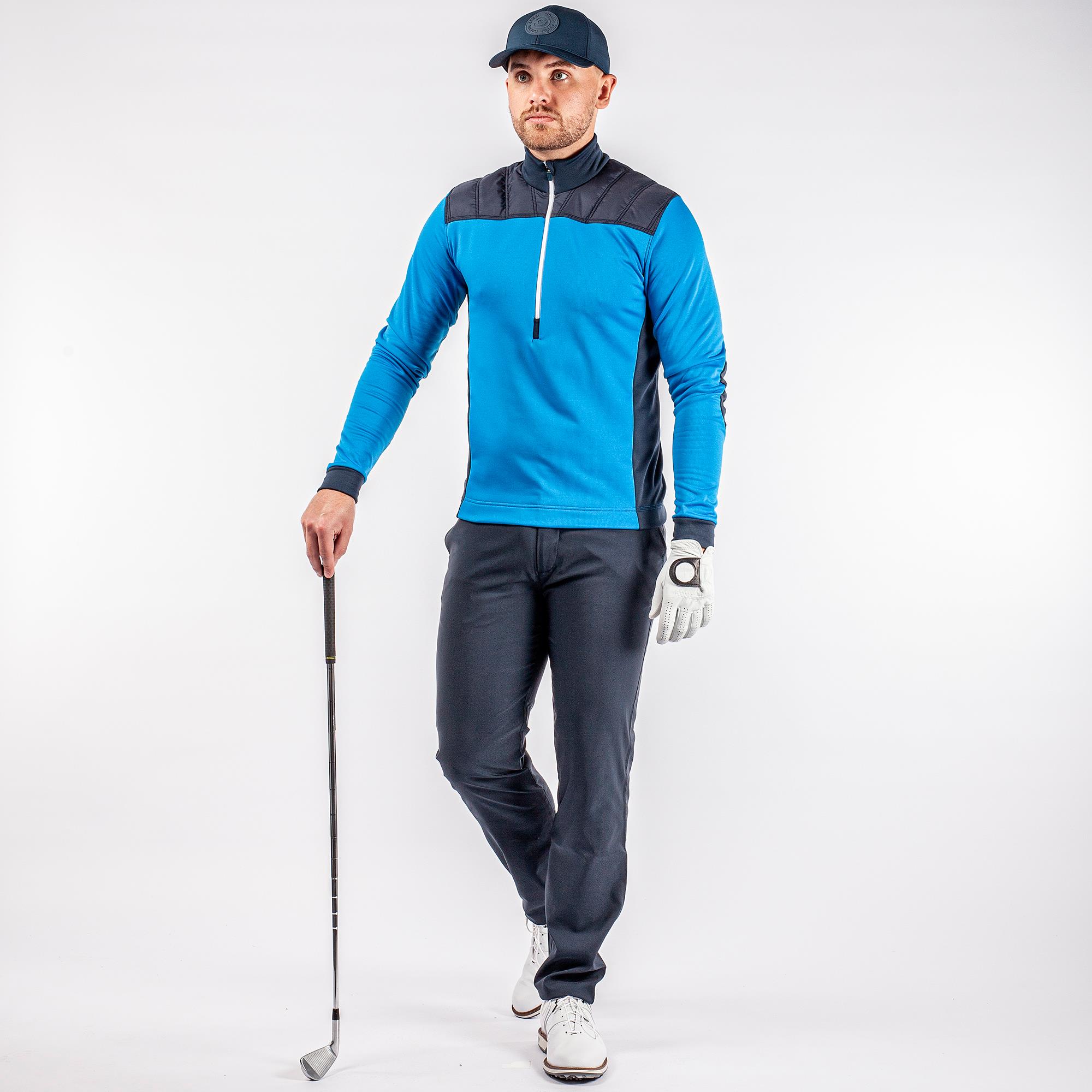 Galvin Green Durante Insula Mens Golf Mid Layer Blue/Navy/White