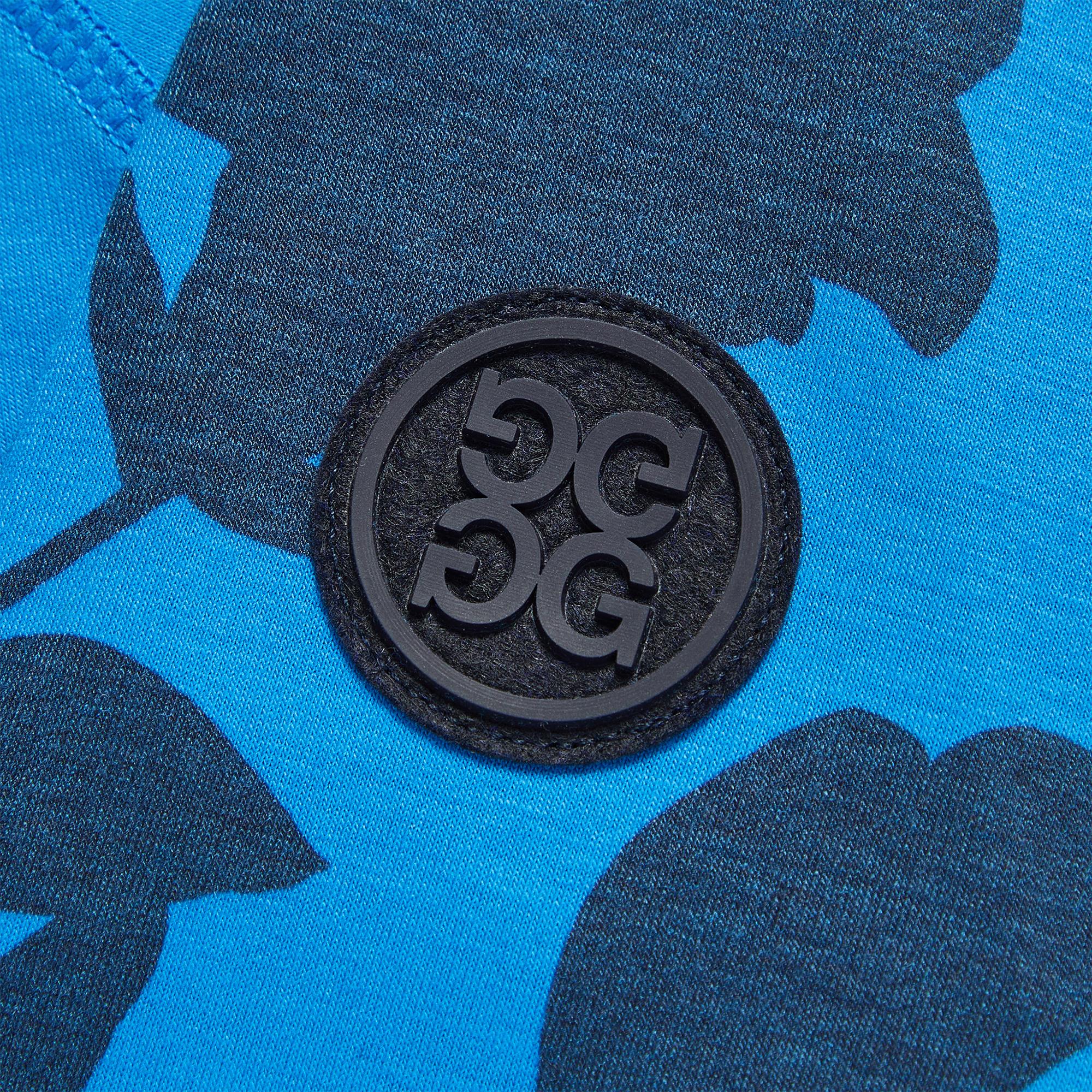 G/FORE Tonal Floral Luxe Mens Golf Mid Layer Racer