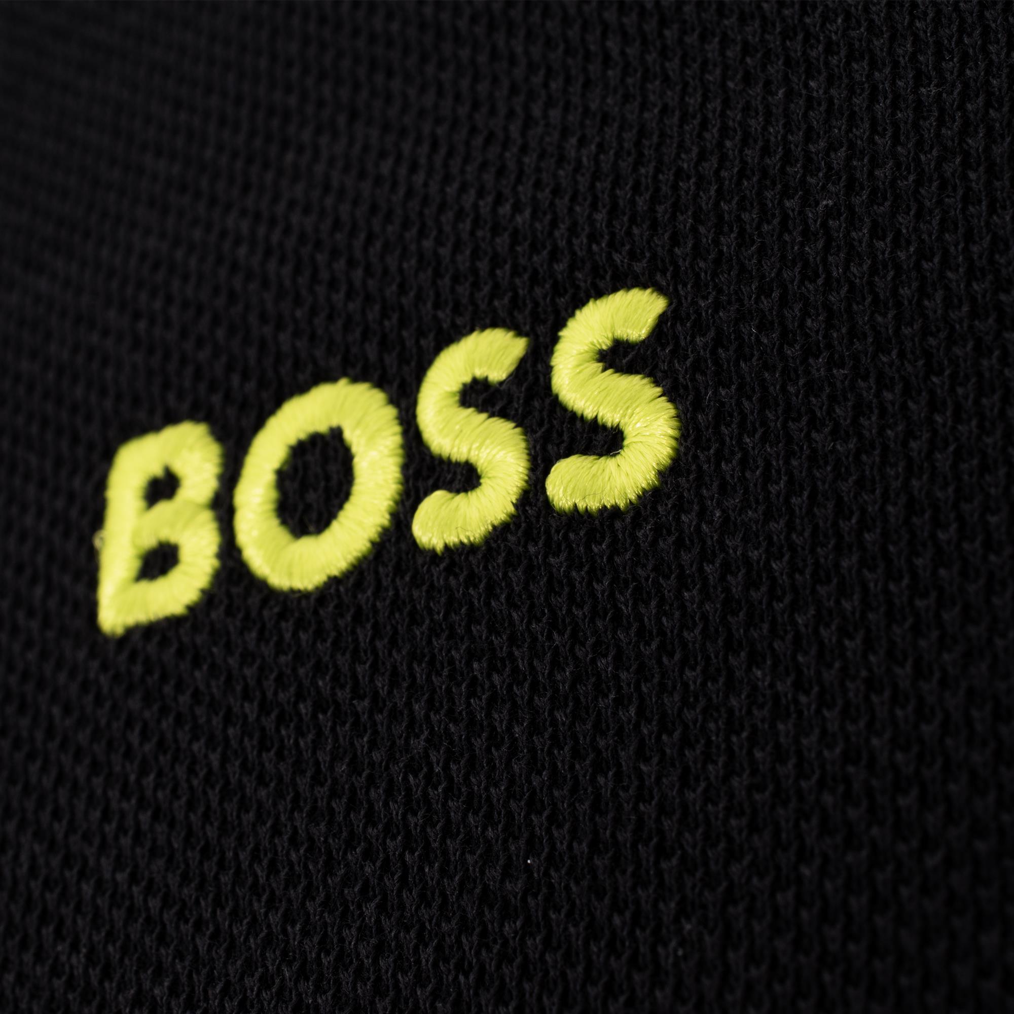 Boss Paddy Mens Polo Shirt Charcoal