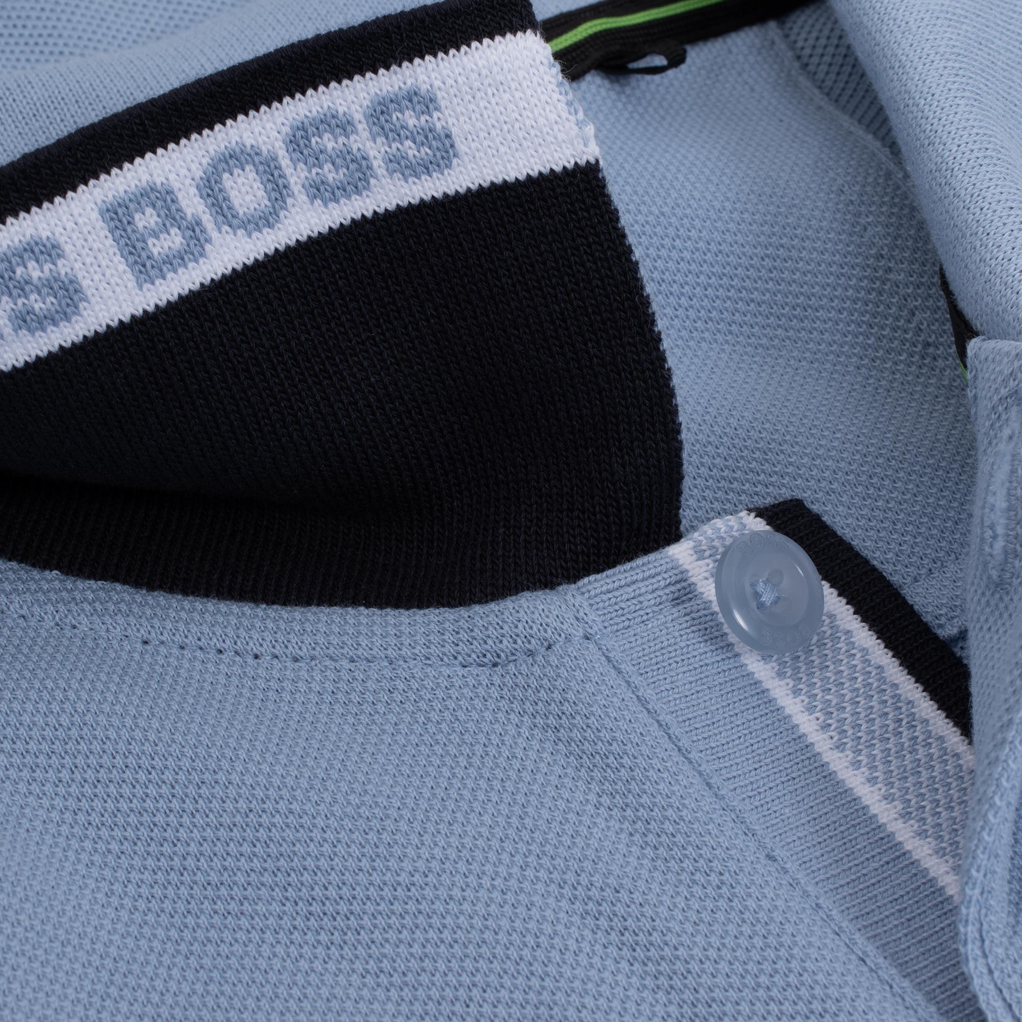 Boss Paddy Mens Polo Shirt Blue